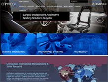Tablet Screenshot of camacollc.com